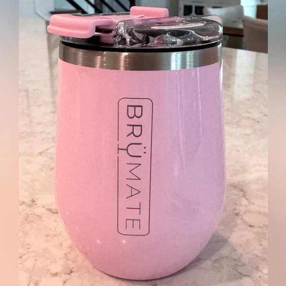 NWT BrüMate Uncork'd Wine Tumbler XL in Blush - Picture 2 of 7